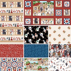 Blank Quilting Dressed Up On The Farm Full Collection